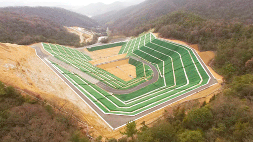 管理型最終処分場の画像